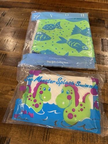 Vtg avon beach - beach, pillow