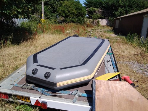 Avon inflatable dinghy reseal