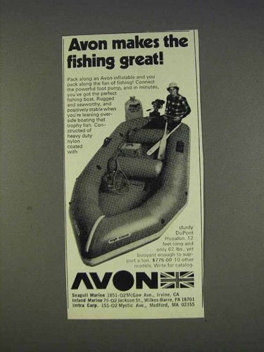1977 avon inflatable - boat,